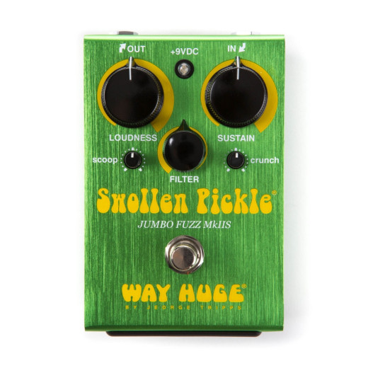 Dunlop WHE401S Way Huge Swollen Pickle Jumbo Fuzz MkIIS педали эффектов Fuzz, Overdrive