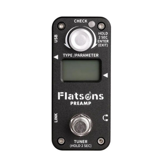 Педаль эффектов  Flatsons FPR1 Preamp black