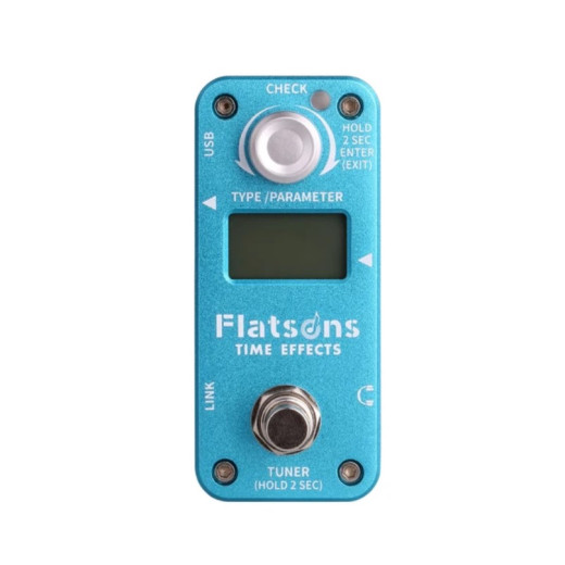 Педаль эффектов  Flatsons FTE2 Time Effect blue