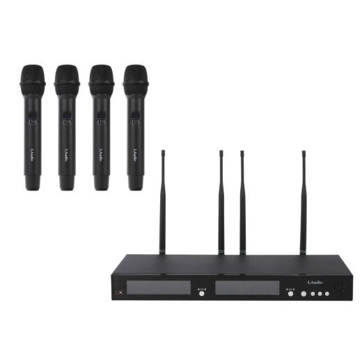С 4-мя микрофонами LAudio RWS-4HD