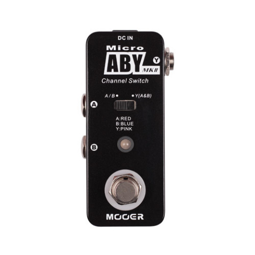 Педаль эффектов  Mooer MAB2-Micro-ABY-MKII Line Switch