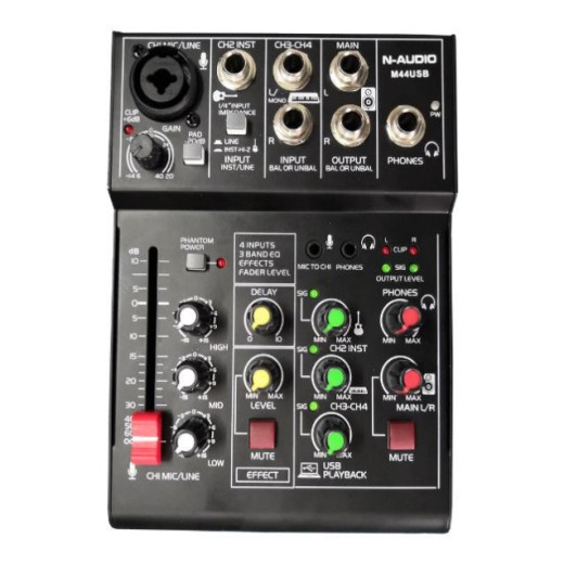 Аналоговый микшер N-Audio M44USB