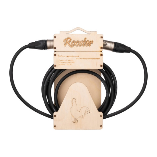 Шнур XLR-XLR Rooster RUS0903