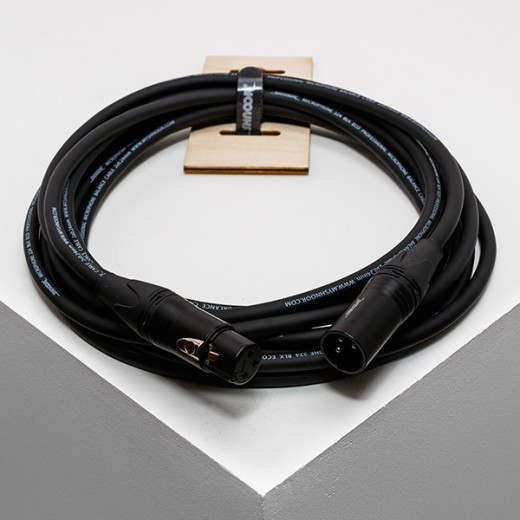 Шнур XLR-XLR Shnoor MC224eco-XMXF-B-10m