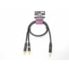 Mini JACK-RCA ZZcable E51-3,5-2RCA-0100-0