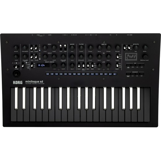 KORG Minilogue XD BW аналоговые синтезаторы