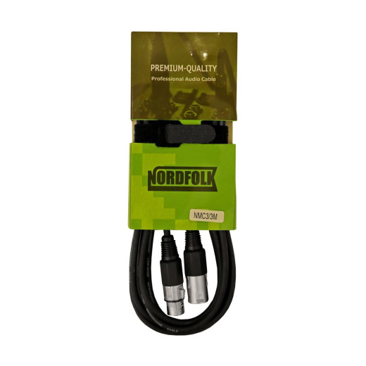 Шнур XLR-XLR NordFolk NMC3/1