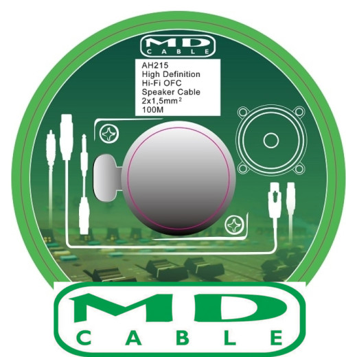 MD CABLE AH215 Hi-Fi спикерный кабель