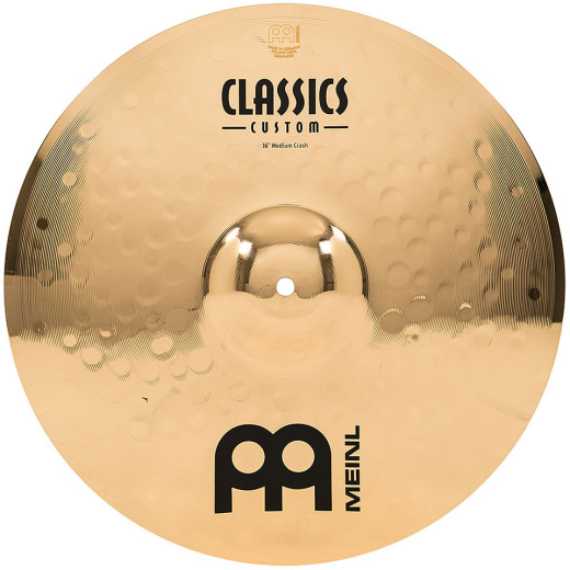 MEINL 16" Medium Crash Classics Custom