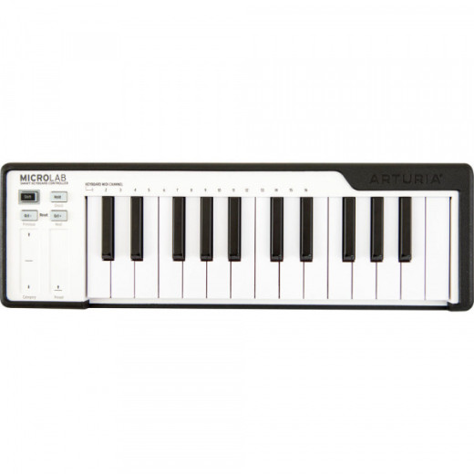МИДИ-КЛАВИАТУРЫ Arturia MicroLab Black 