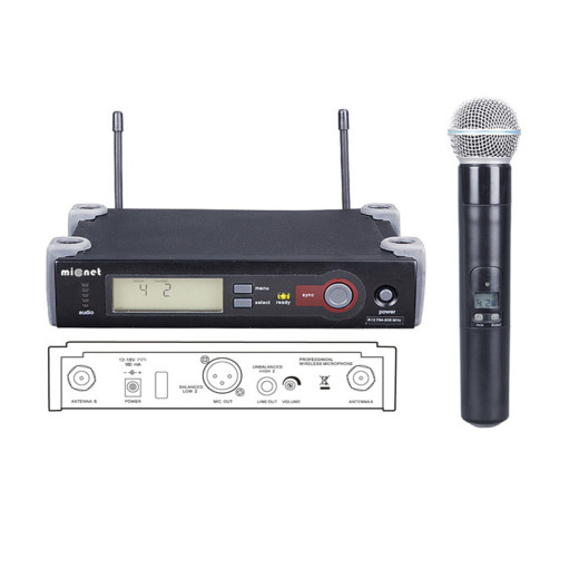 С одним микрофоном MICNET P-HM