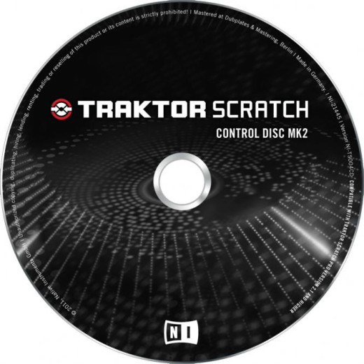 DJ Native Instruments Traktor Scratch Pro Control CD Mk2