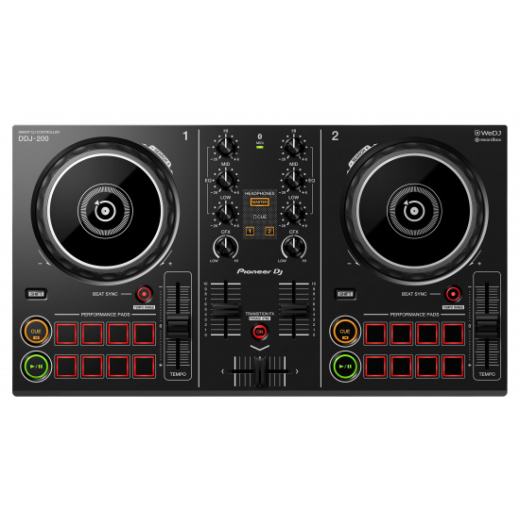 PIONEER DDJ-200 контроллер и интерфейс