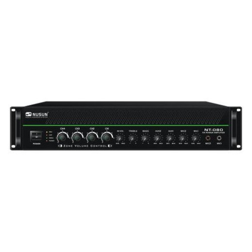 NUSUN NT-080 трансляционный микшер-усилитель