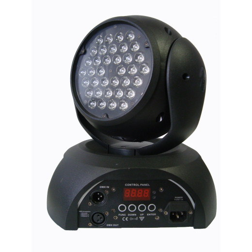 PSL MH 3603W kolobok вращающиеся головы LED типа WASH