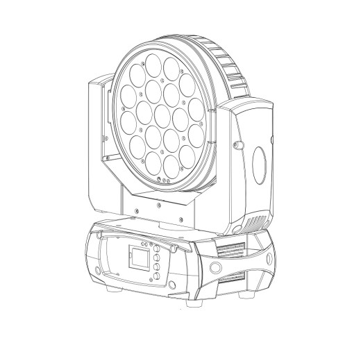 PROCBET WASH 19-10 RGBW