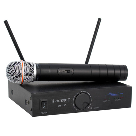 С одним микрофоном PROAUDIO WS-205HT