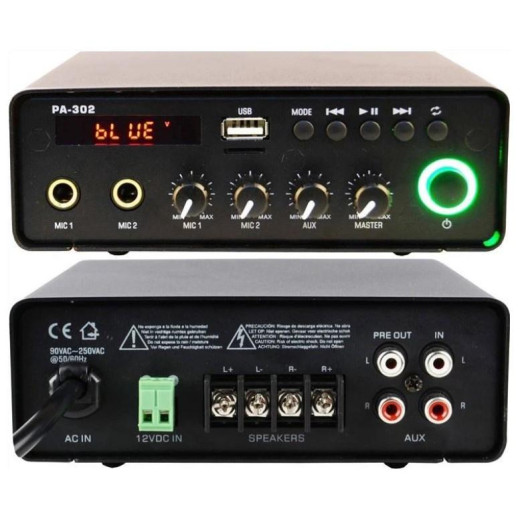 Трансляционный усилитель Pearller PA302MBT