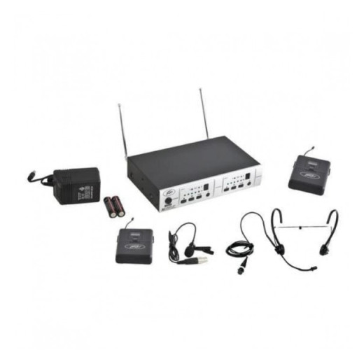 Радиосистема петличная PEAVEY PV 16DR CHANNEL UHF DUAL RECEIVER - BL - BHS