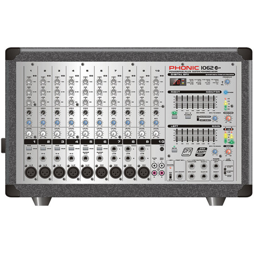 Активные микшеры (с усилением) PHONIC Powerpod 1062 Plus T1