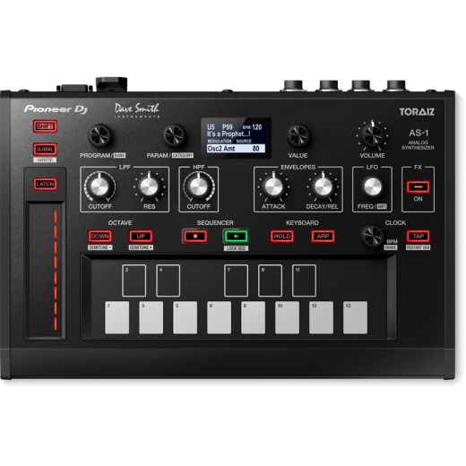 Аналоговые синтезаторы PIONEER TORAIZ AS-1