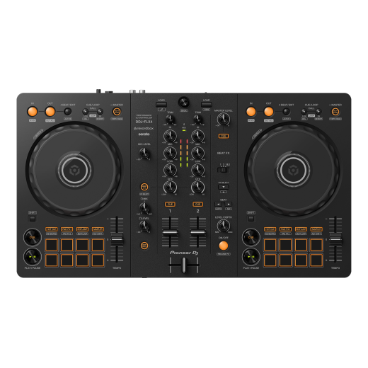 Pioneer DDJ-FLX4 контроллер и интерфейс