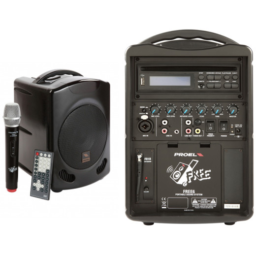 Акустические системы с аккумулятором PROEL Free6