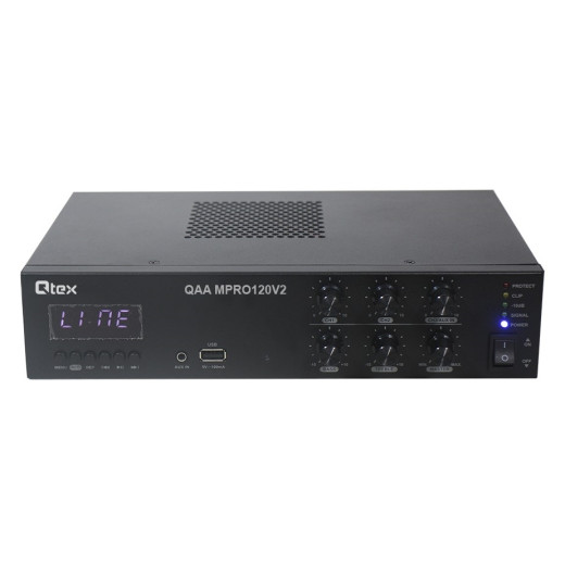 Qtex QAA MPRO120V2 трансляционный микшер-усилитель