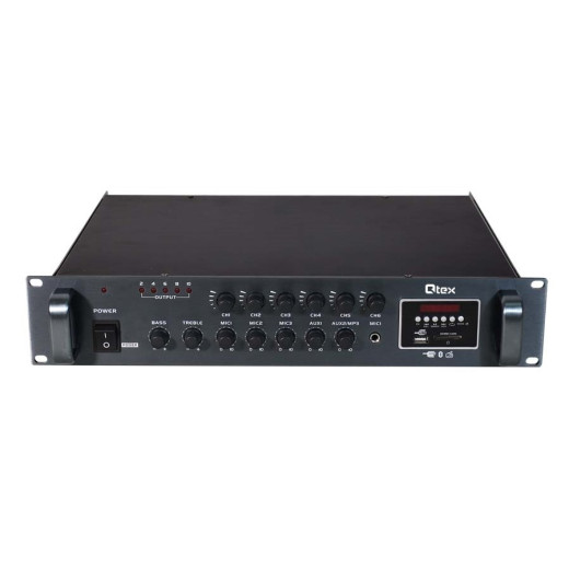 Qtex QAA MZ300BT трансляционный микшер-усилитель