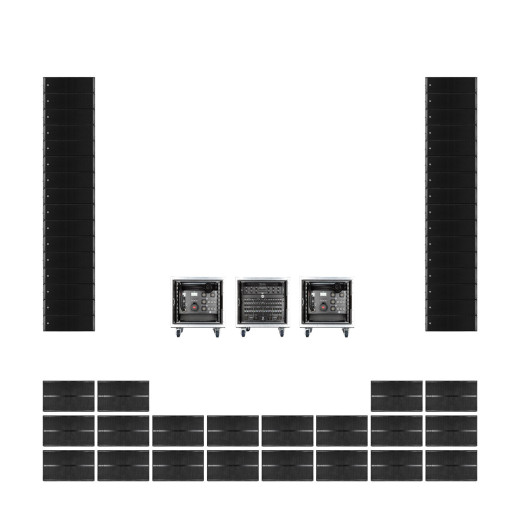 RCF 24 - HDL50 LARGE - D LINE SERIES звуковые комплекты