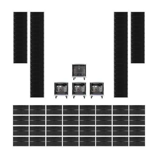 RCF 25 - HDL50 X-LARGE - D LINE SERIES звуковые комплекты