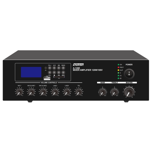 Трансляционный микшер-усилитель RORSYS A-120E