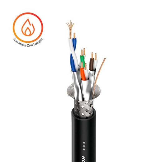 Кабели в бухтах ROXTONE C6AL-LSZH/100 Black