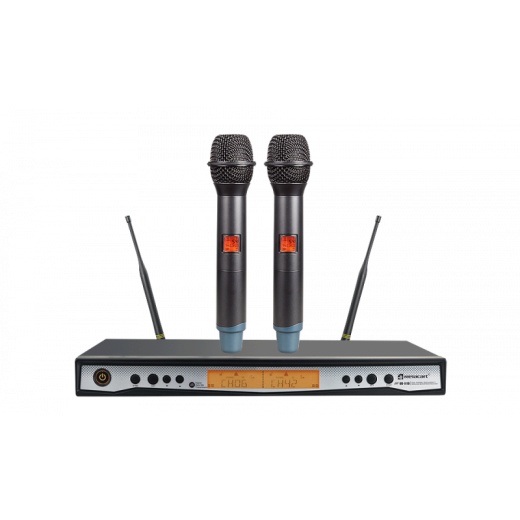 С 2-мя микрофонами Relacart UR-111DMH