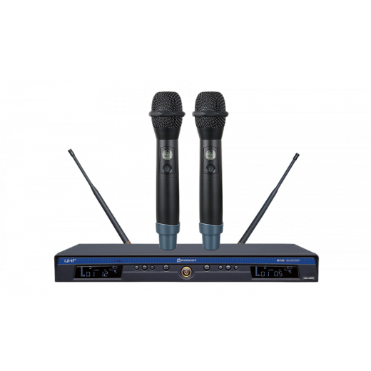 С 2-мя микрофонами Relacart UR-112DMH