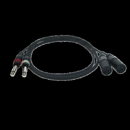 Кабели с разъемами Reloop Cable 2x RCA M / 2x XLR F 3.0 m