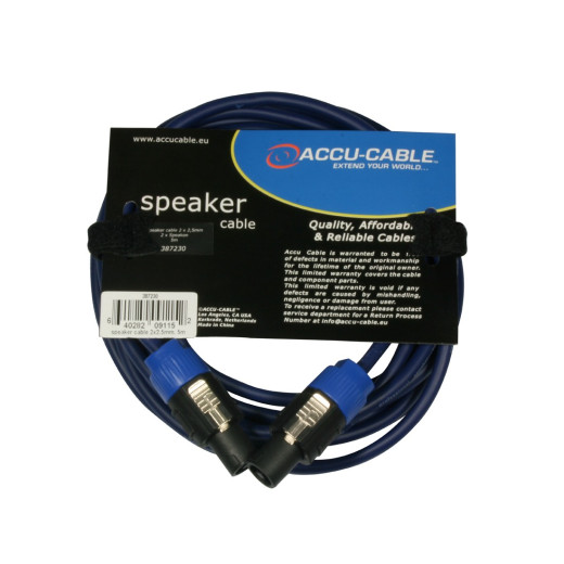 Кабели с разъемами Reloop Speaker cable pro 10 m