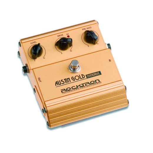 Педали эффектов Fuzz, Overdrive ROCKTRON Austin Gold