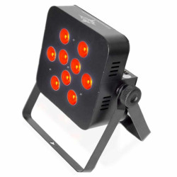 ROSS QUAD FLAT PAR RGBW 9X10W