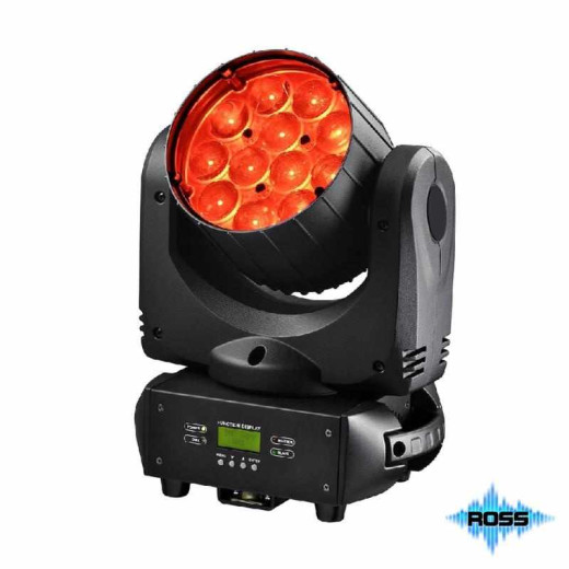 ROSS BUZZI LED ZOOM RGBW 12X15W вращающиеся головы LED типа WASH