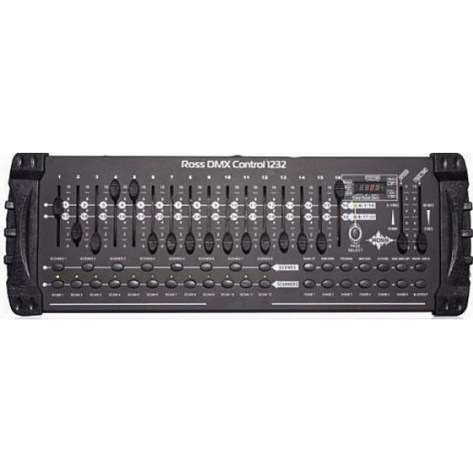 Световый пульт, контроллер DMX ROSS DMX Control 1232