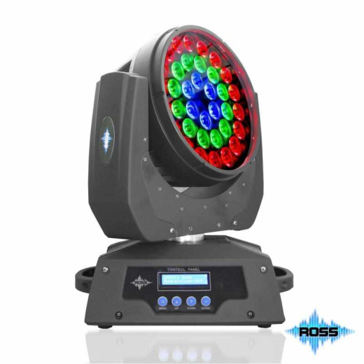 Вращающиеся головы LED типа WASH ROSS TERRET LED WASH RGBW
