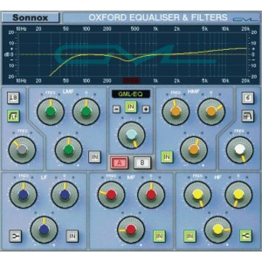 Программно-аппаратное решение SONNOX Oxford Plugins EQ with GML option TDM