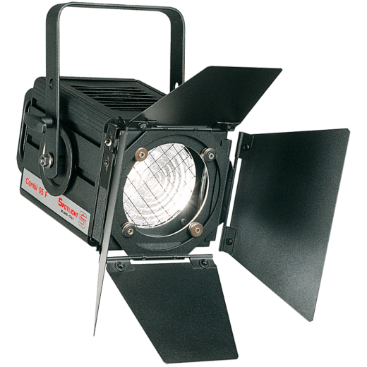 Прожектор Spotlight Fresnel COM 05 F 650W, zoom 07°-62°, GY9.5