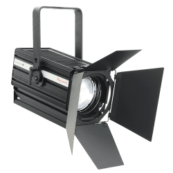 Spotlight Fresnel LED 450W, CW, zoom 12°-58°, 5600K, DMX control 