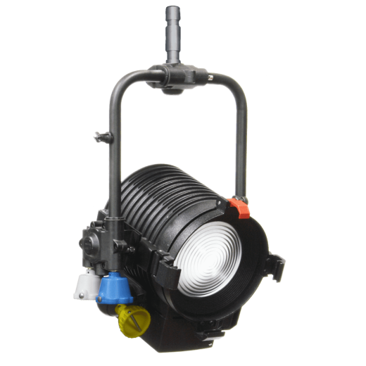 Прожектор Spotlight Fresnel LED TV 200W, CW, zoom 14°-63°, 5600K, DMX control 