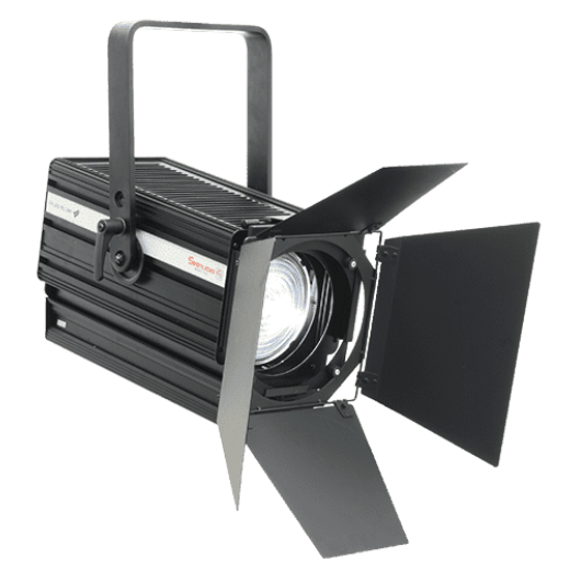 Прожектор Spotlight Fresnel LED 450W, TW, zoom 12°-58°, 2700-6500K, DMX control 