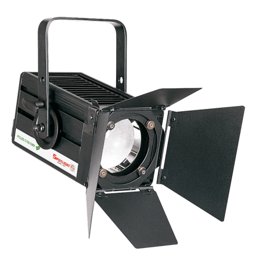 Прожектор Spotlight PC LED 100W, CW, zoom 08°-87°, 5600K, DMX control 