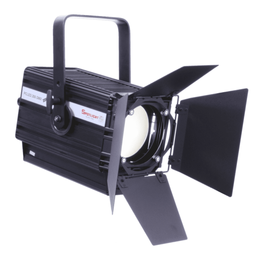 Прожектор Spotlight PC LED 200W, WW, zoom 08°-96°, 3000K, Universal Dimming control 