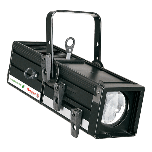 Spotlight Profile LED 100W, CW, zoom 20°-38°, 5600K, DMX control театральный прожектор